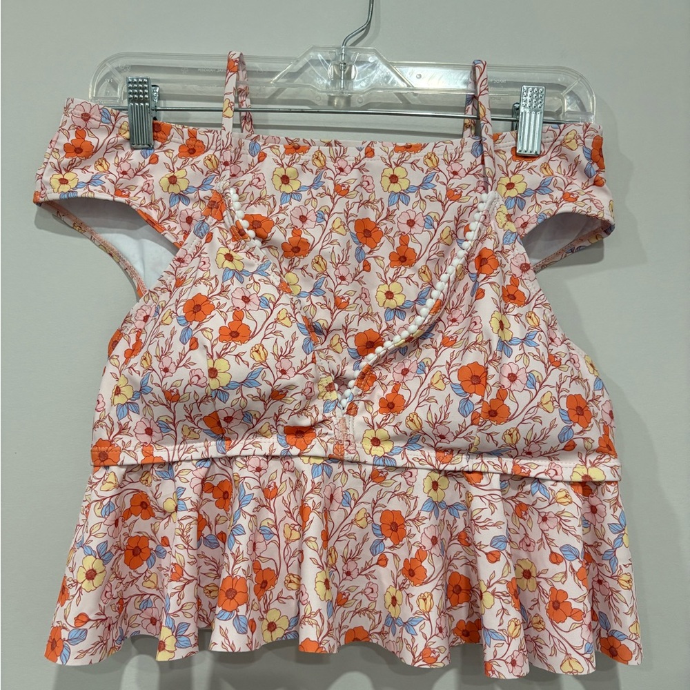 SHEIN Pink Floral Bikini Top & Bottoms